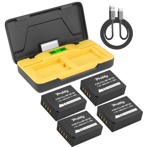 Batteria w126 caricatore - np-w126,