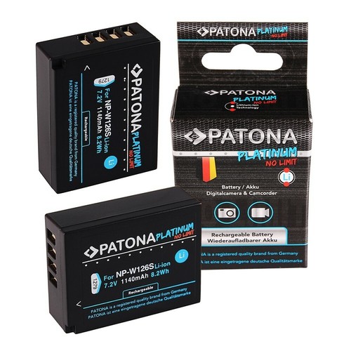 Batteria per fujifilm - 2x,